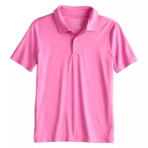 Tek Gear Dry Tek Polo Shirt – Pink – Boys 8-20 (fits Women’s Petite S/M)